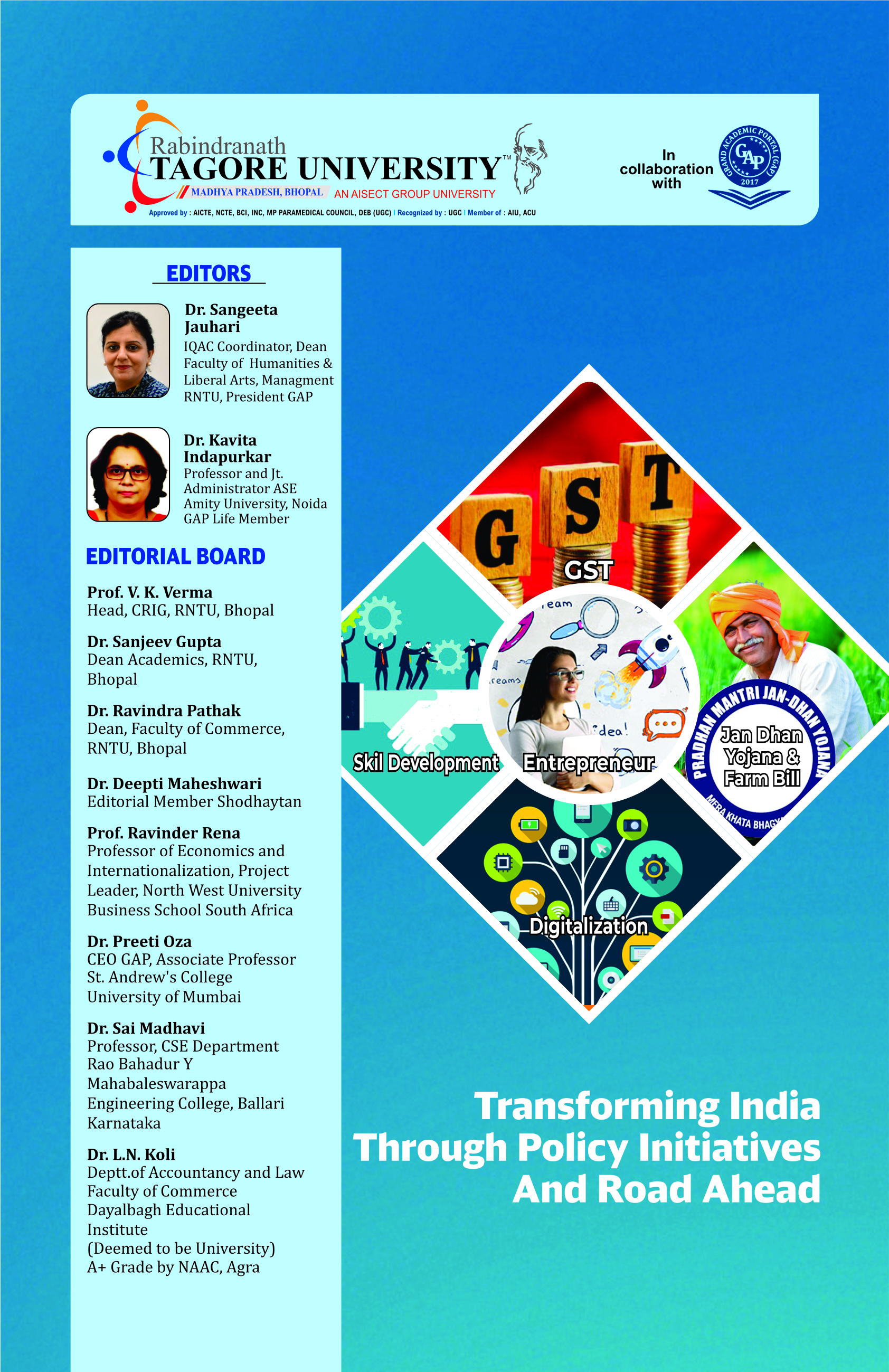 Transforming India Through Policy Initiatives And Road Ahead